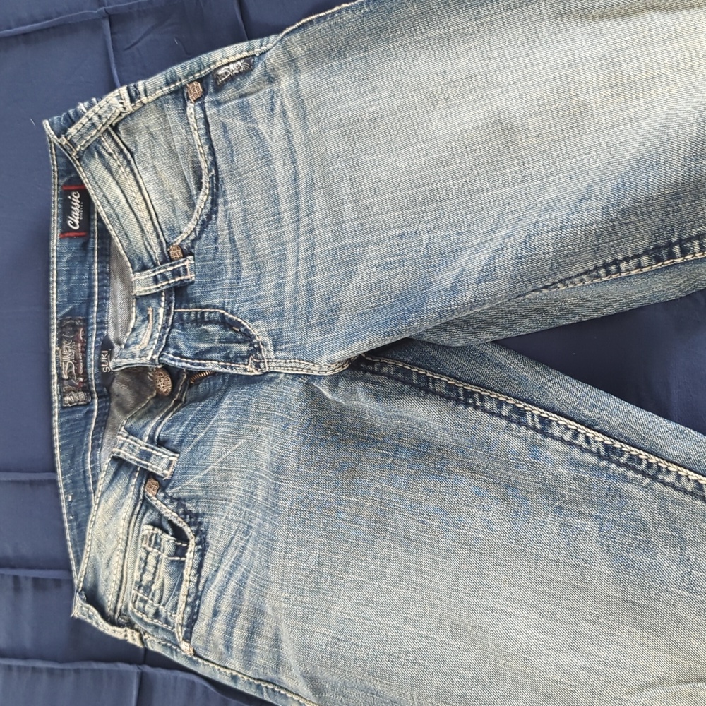 Silver jeans
